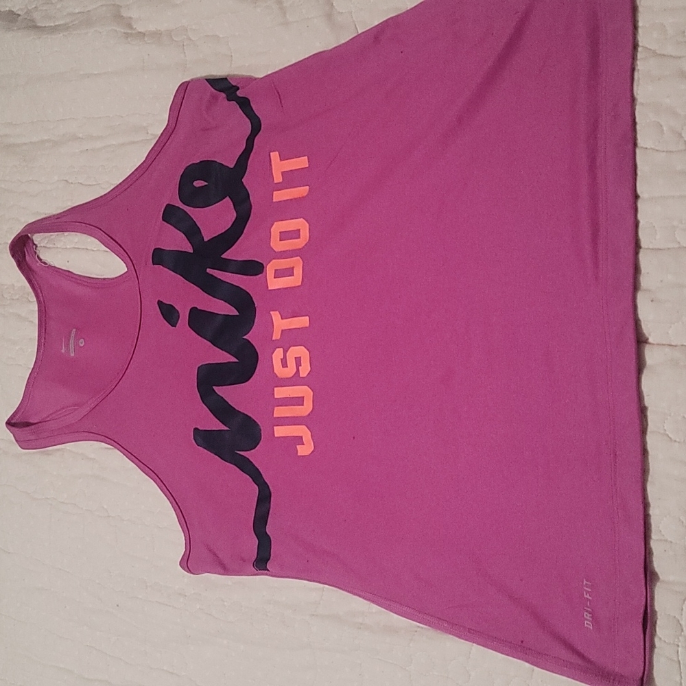Nike Just do it womens racer back tank top